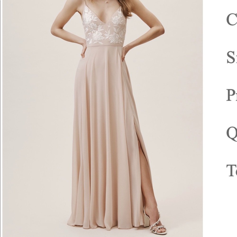Blush BHLDN Sadia Dress